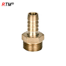 J17 4 12 8 pex pipe brass compression fittings customized brass compression tube fitting brass straight adapter fitting